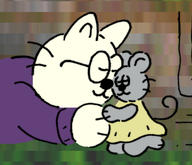 cat love mouse murray quinn // 1500x1287 // 235.1KB