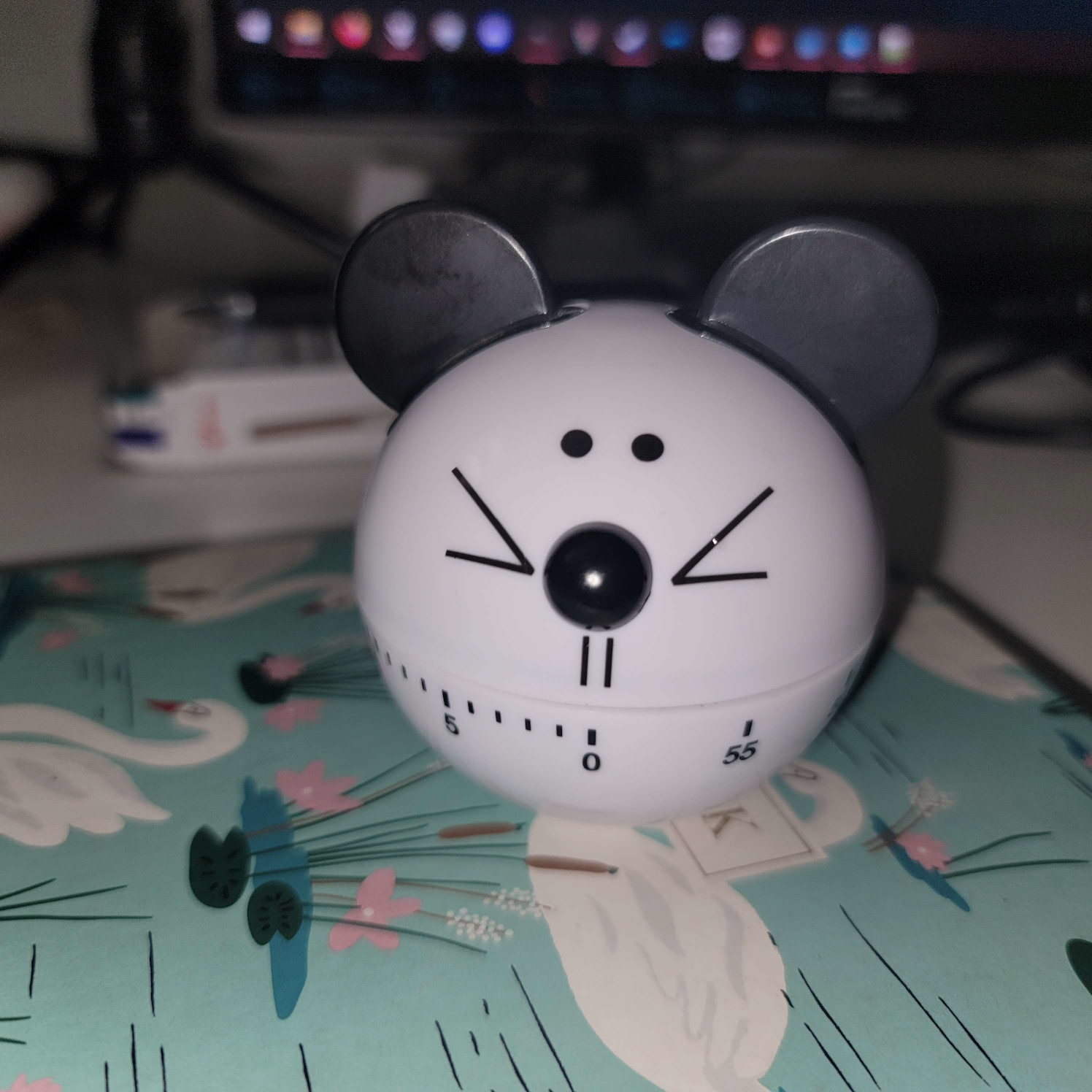 Kitchen timer in the shape of a mouse. Kitchen timer in the shape of a mouse.